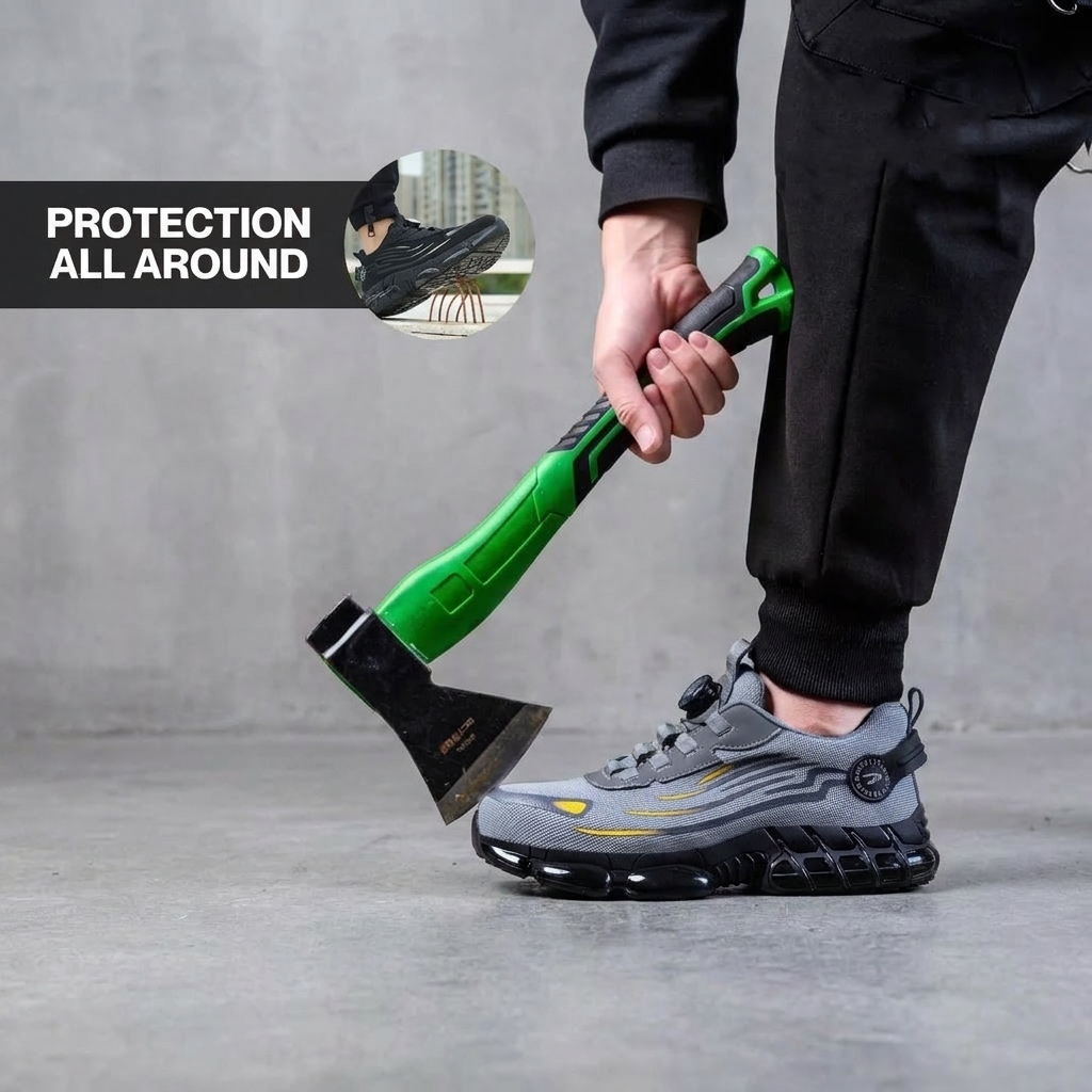 Anvil - Healthy & Protective Steel Toe Sneakers