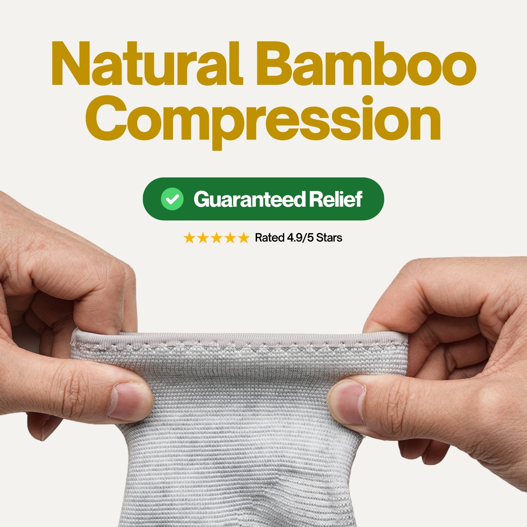 Elefant Premium Bamboo Knee Sleeve (Single)