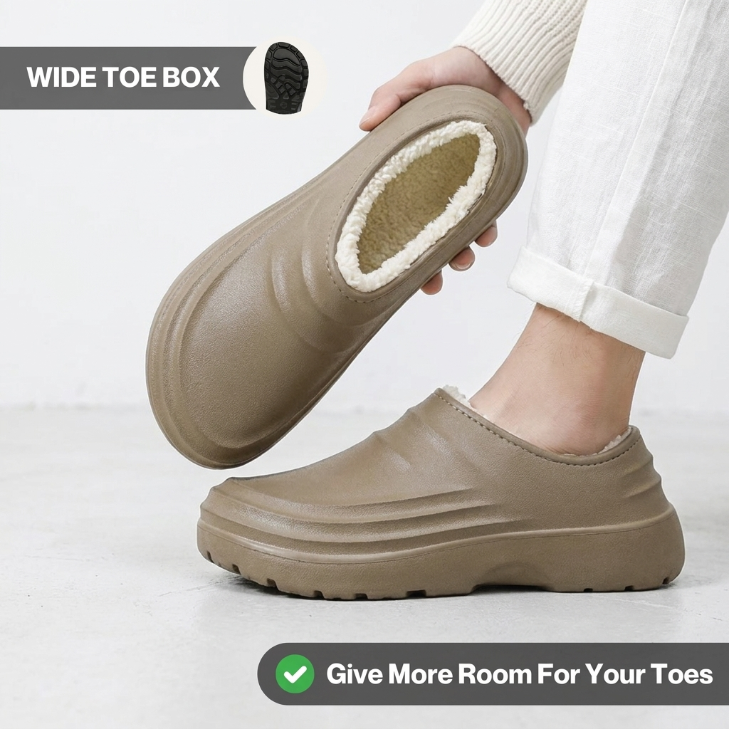 Birch Fuzzy - Healthy & Non-Slip Comfort Clogs