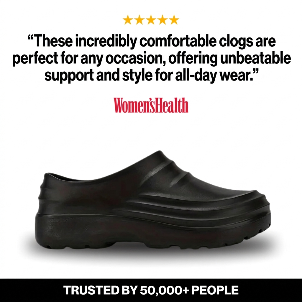 Birch Fuzzy - Healthy & Non-Slip Comfort Clogs